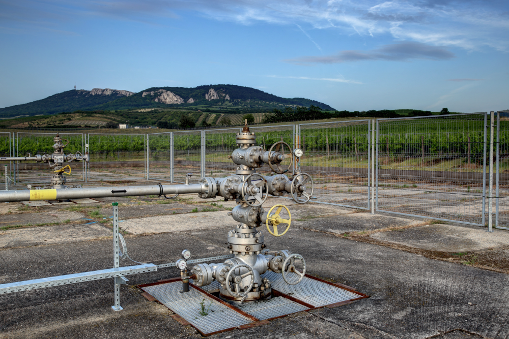 Plynové zásobníky Dolní Dunajovice - sonda plynového uložiště