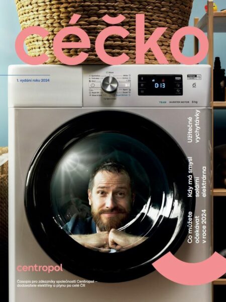 Titulka časopisu Céčko 1. vydání roku 2024