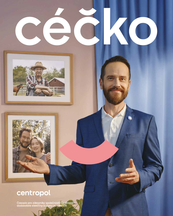 Titulní strana časopisu Céčko